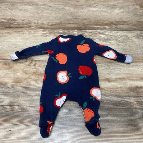 Old Navy Apple Print Sleeper sz NB - Me 'n Mommy To Be