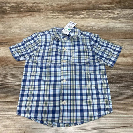 NEW Oshkosh Plaid Button-Up Shirt sz 18m - Me 'n Mommy To Be