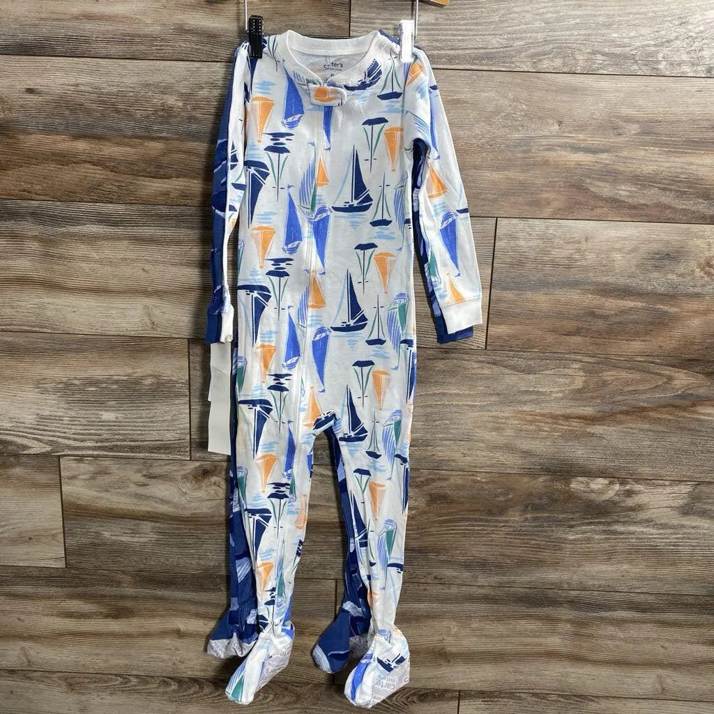 NEW Just One You 2Pk Whale Sleepers sz 4T - Me 'n Mommy To Be