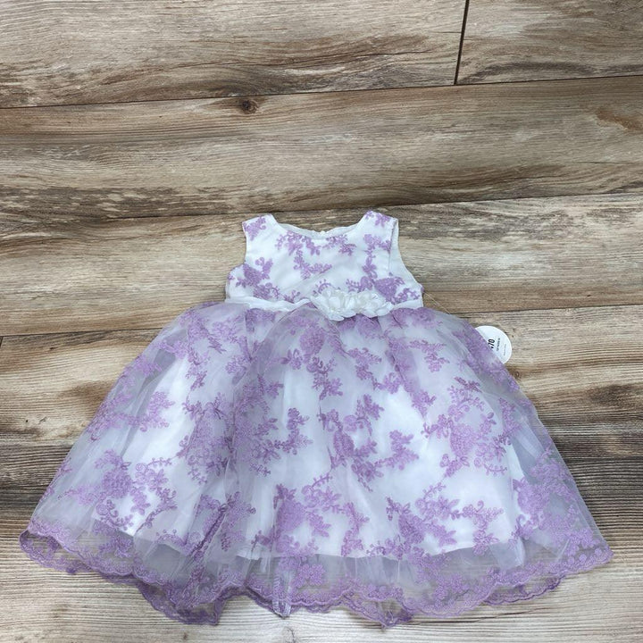 NEW Popatu Floral Embroidered Dress sz 2T