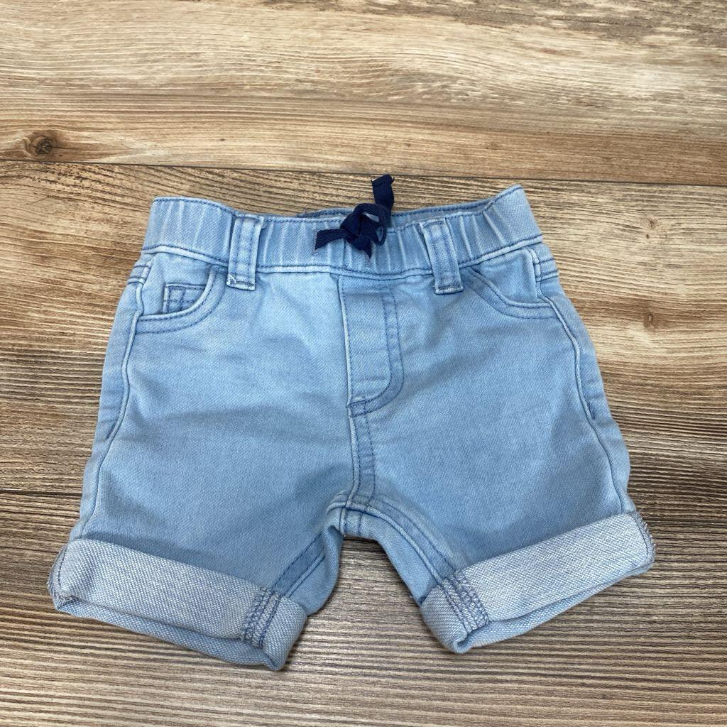 First Impressions Rolled Hem Denim Shorts sz 0-3m - Me 'n Mommy To Be