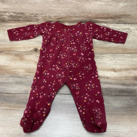 Carter's Floral Sleeper sz 9m - Me 'n Mommy To Be