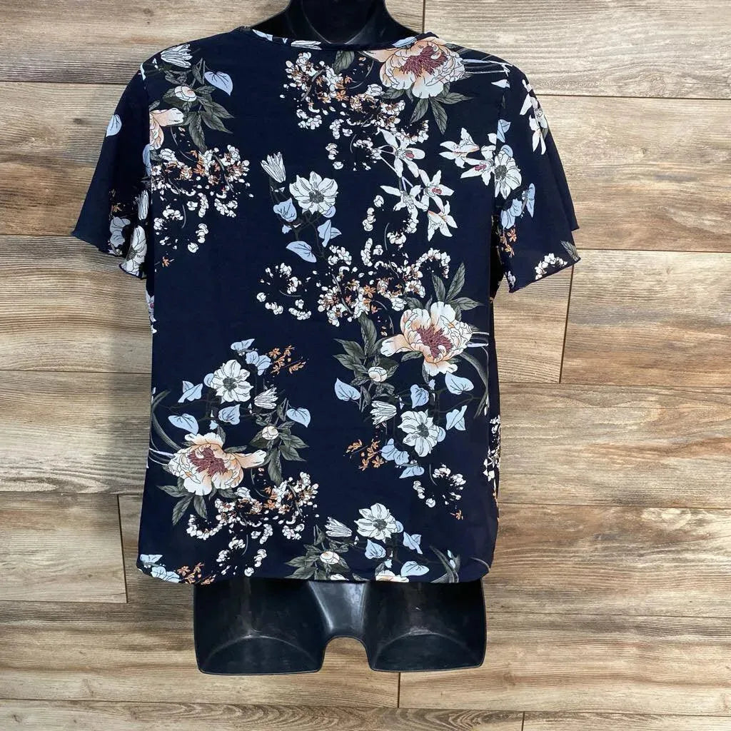 Shein Maternity Floral Top sz Large - Me 'n Mommy To Be