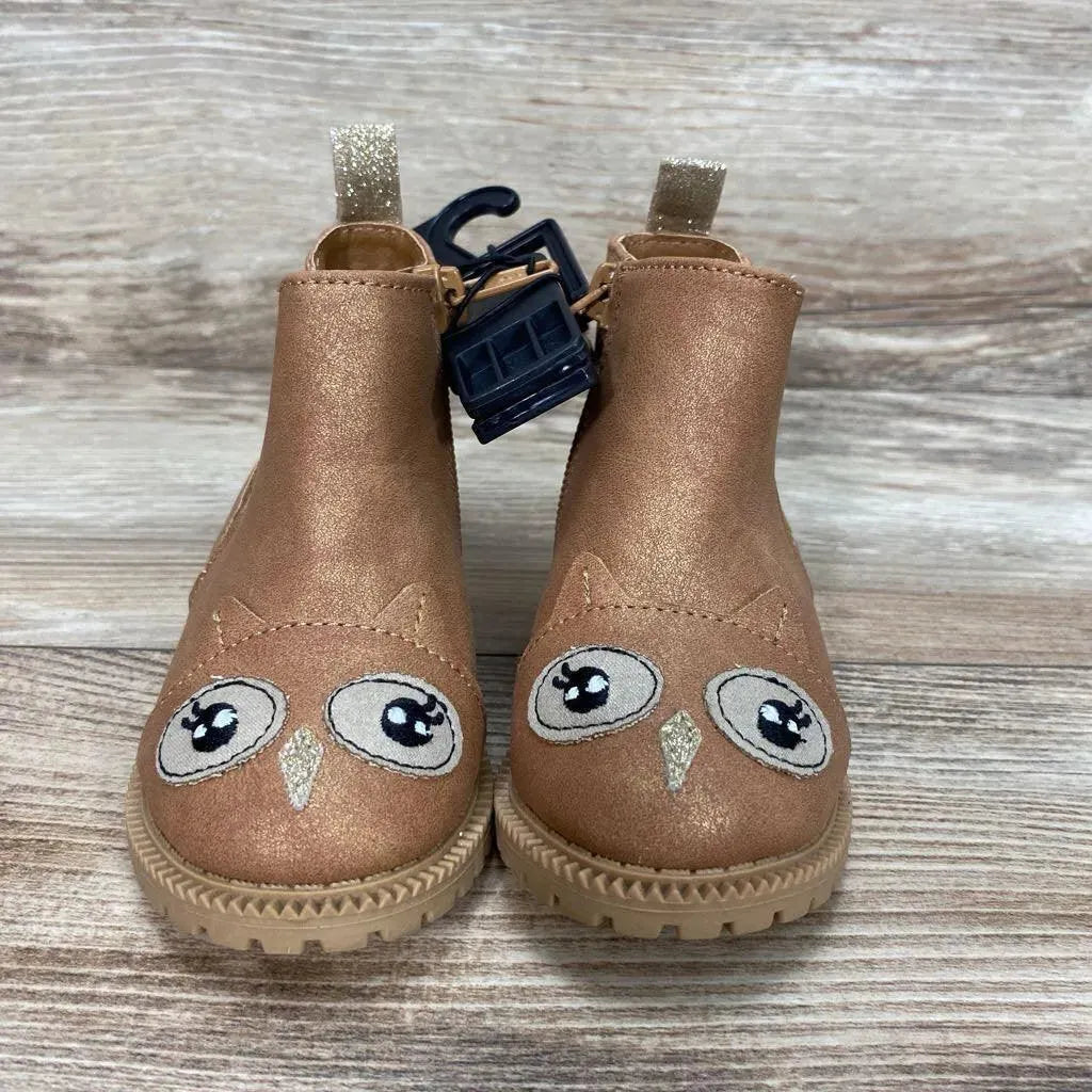 NEW Wonder Nation Owl Chelsea Boots sz 5c - Me 'n Mommy To Be