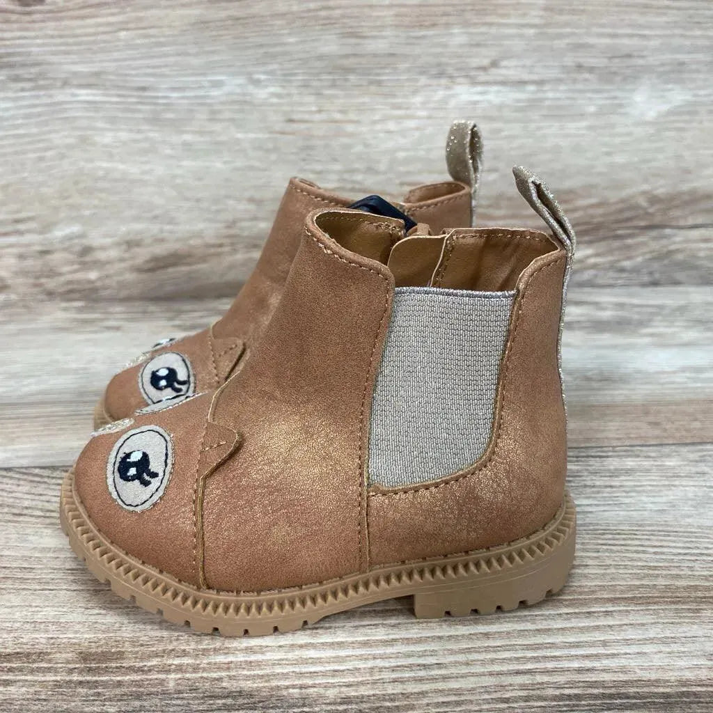 NEW Wonder Nation Owl Chelsea Boots sz 5c - Me 'n Mommy To Be