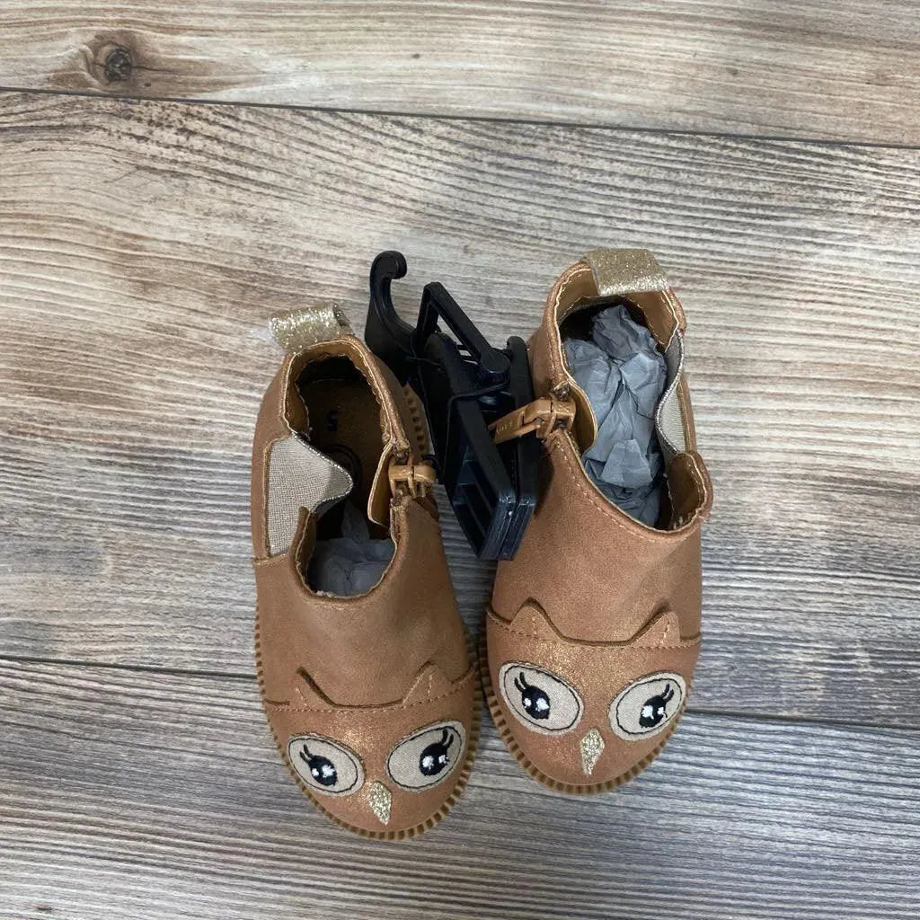 NEW Wonder Nation Owl Chelsea Boots sz 5c - Me 'n Mommy To Be