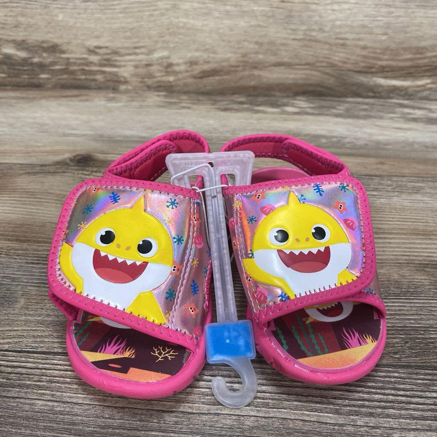 NEW Pinkfong Baby Shark Water Sandals sz 7c - Me 'n Mommy To Be