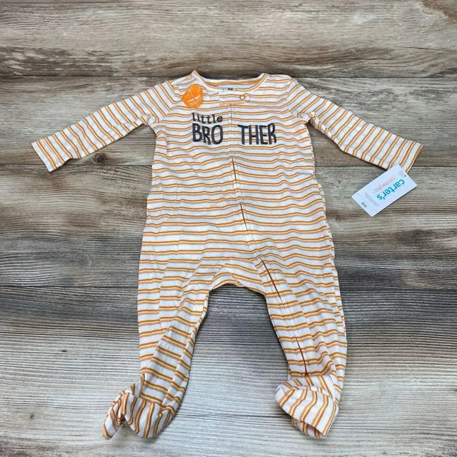 NEW Just One You Little Brother Striped Sleeper sz 6m - Me 'n Mommy To Be