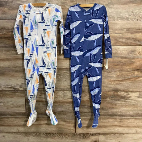 NEW Just One You 2Pk Whale Sleepers sz 4T - Me 'n Mommy To Be