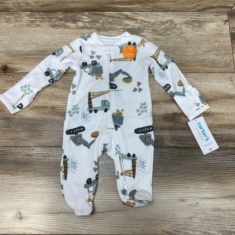 NEW Just One You Trucks Print Sleeper sz NB - Me 'n Mommy To Be