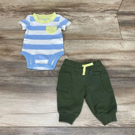 Carter's 2pc Striped Bodysuit & Pants sz NB - Me 'n Mommy To Be