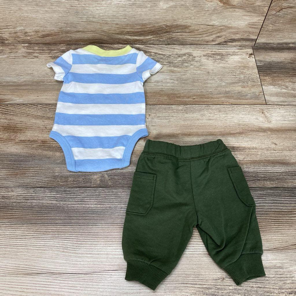 Carter's 2pc Striped Bodysuit & Pants sz NB - Me 'n Mommy To Be