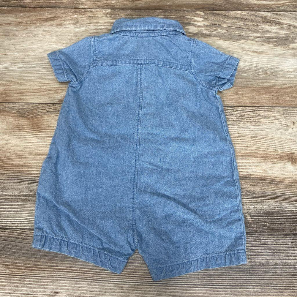Carter's Chambray Shortie Romper sz 3m - Me 'n Mommy To Be
