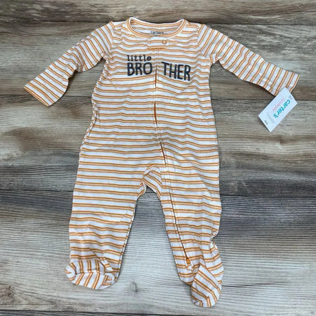 NEW Just One You Little Brother Striped Sleeper sz 6m - Me 'n Mommy To Be