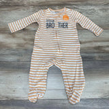 NEW Just One You Little Brother Striped Sleeper sz 6m - Me 'n Mommy To Be