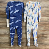 NEW Just One You 2Pk Whale Sleepers sz 4T - Me 'n Mommy To Be