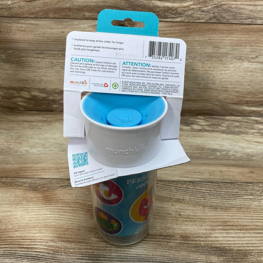NEW Munchkin Miracle 360 Insulated Sippy Cup 9oz - Me 'n Mommy To Be