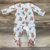 NEW Just One You Animal Print Sleeper sz 6m - Me 'n Mommy To Be