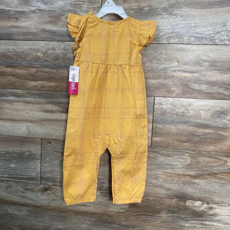 NEW Penelope Mack Henley Jumpsuit & Headband sz 12m - Me 'n Mommy To Be