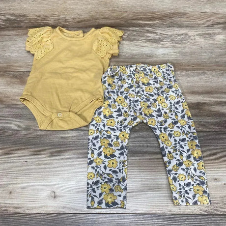 Jessica Simpson 2Pc Bodysuit & Pants Set sz 12m - Me 'n Mommy To Be