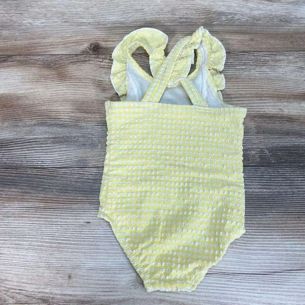 Cat & Jack Ruffle Swimsuit sz 12m - Me 'n Mommy To Be