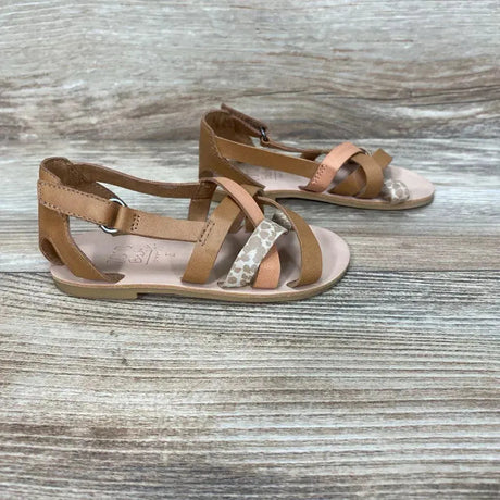 Zara Leather Strappy Sandals sz 5c - Me 'n Mommy To Be