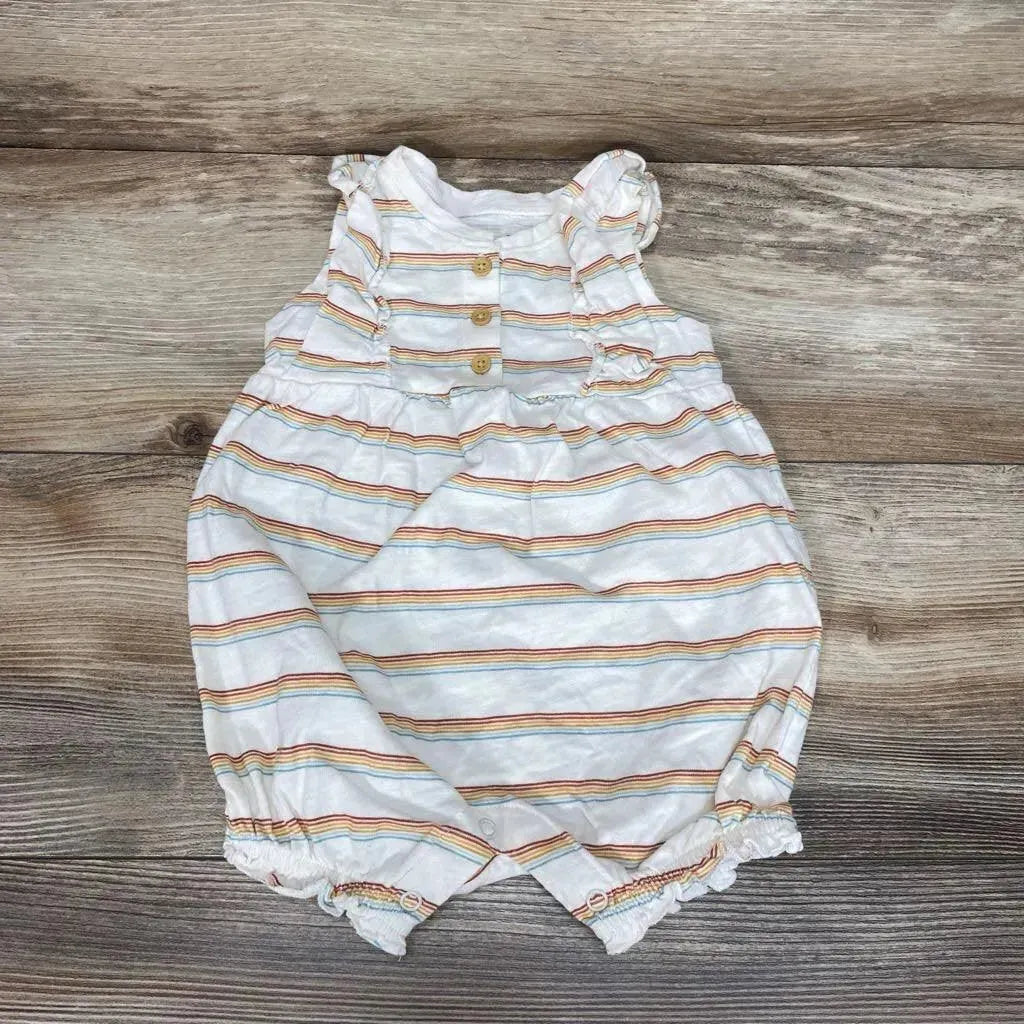 Little co. Striped Shortie Romper sz 12m - Me 'n Mommy To Be