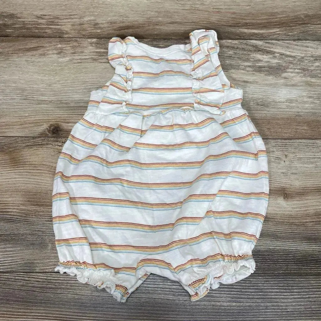 Little co. Striped Shortie Romper sz 12m - Me 'n Mommy To Be