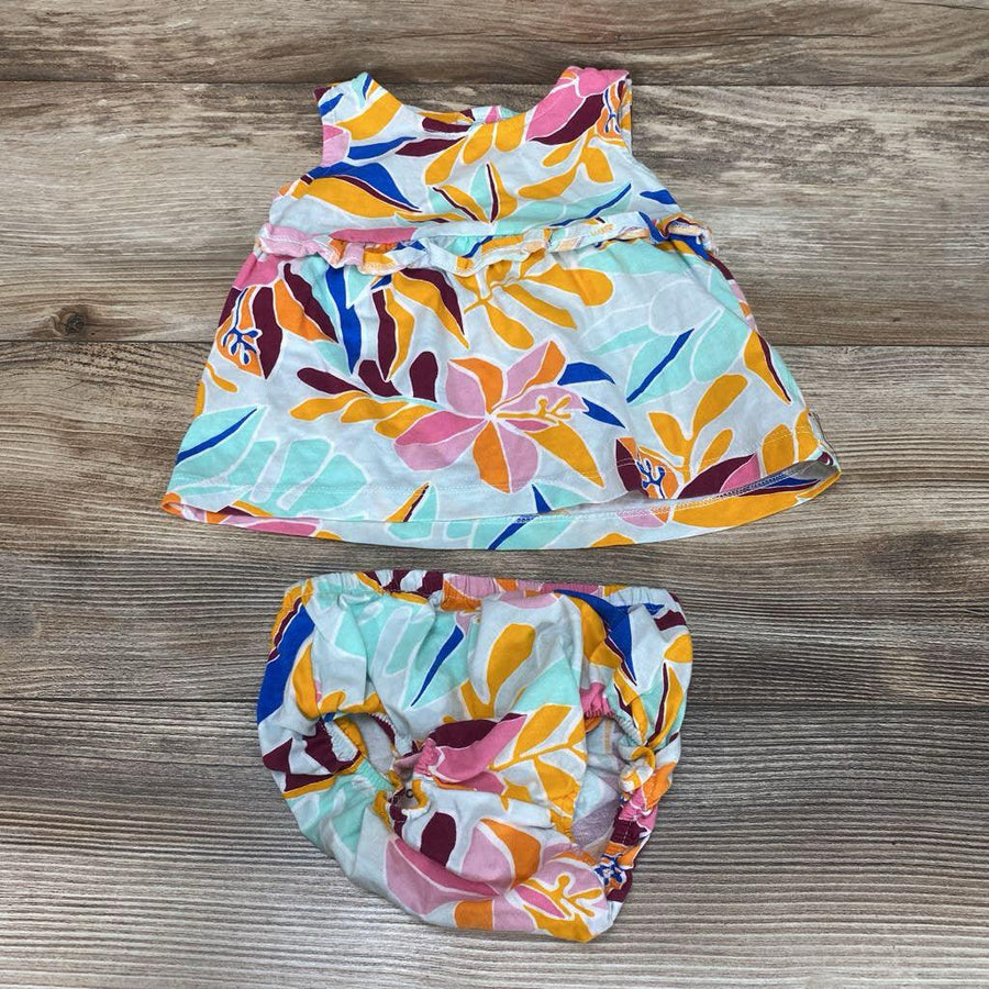 Carter's 2pc Tropical Top & Bloomers sz 9m - Me 'n Mommy To Be