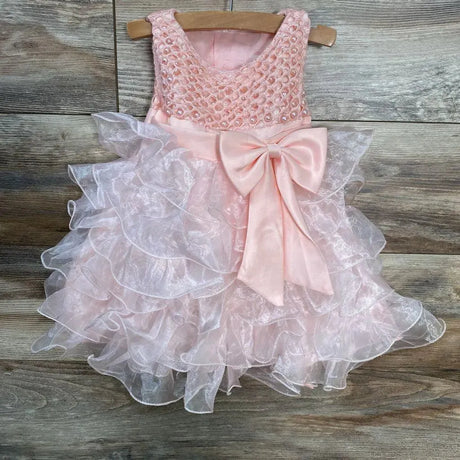 NEW Jup'Elle Ruffle Sleeveless Dress sz 12m - Me 'n Mommy To Be