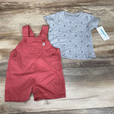 Carter's NEW 2Pc Shirt & Shortall sz 3m - Me 'n Mommy To Be