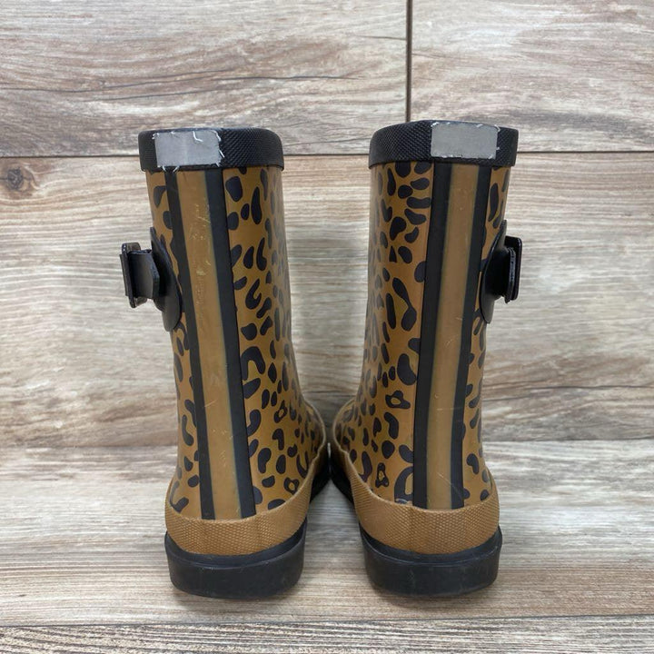 Joules Welly Leopard Rain Boots sz 10c - Me 'n Mommy To Be