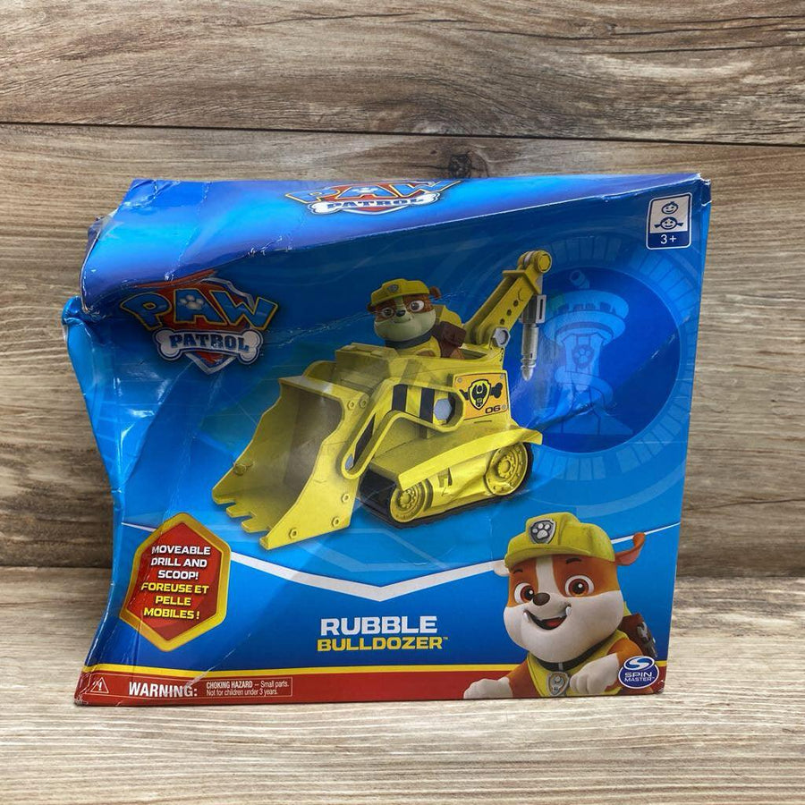 NEW Nickelodeon Paw Patrol Rubble Bulldozer - Me 'n Mommy To Be