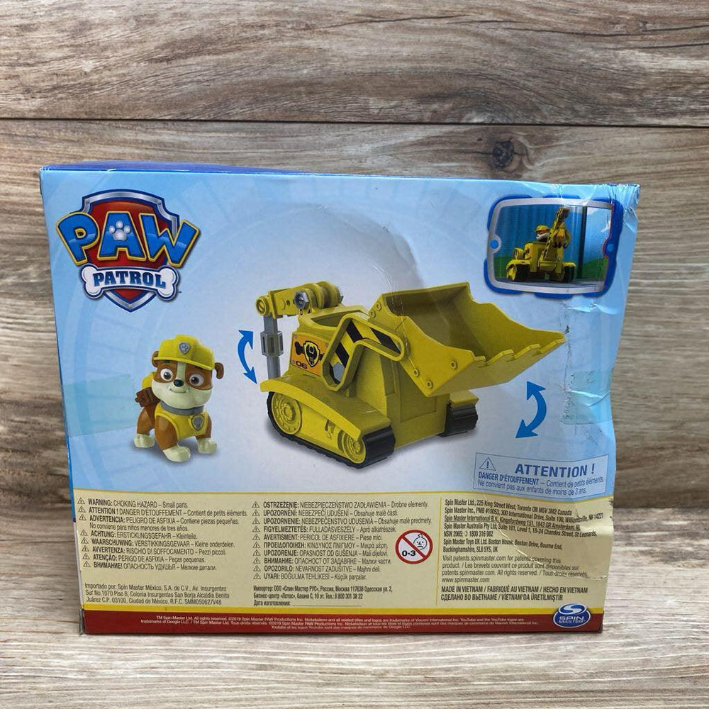 NEW Nickelodeon Paw Patrol Rubble Bulldozer - Me 'n Mommy To Be