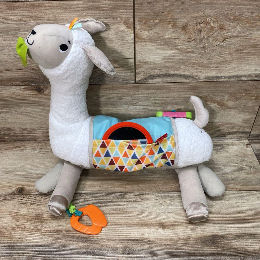 Fisher Price Grow With Me Tummy Time Llama Plush - Me 'n Mommy To Be