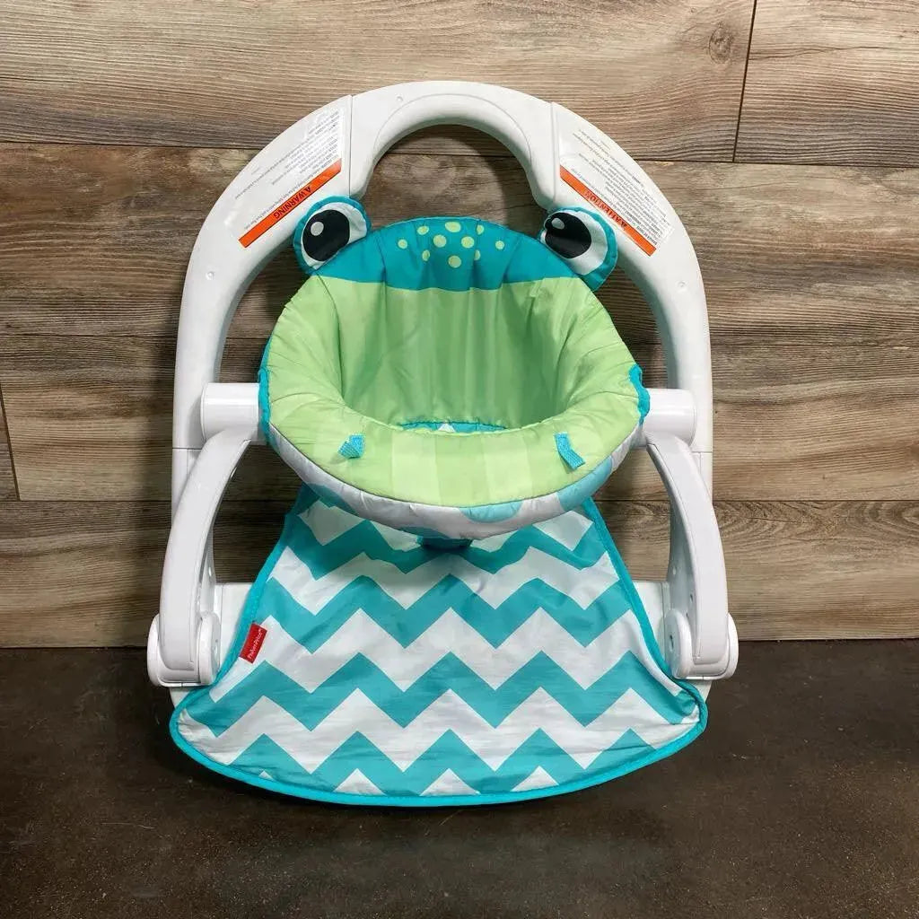 Fisher Price Sit Me Up Floor Seat Frog