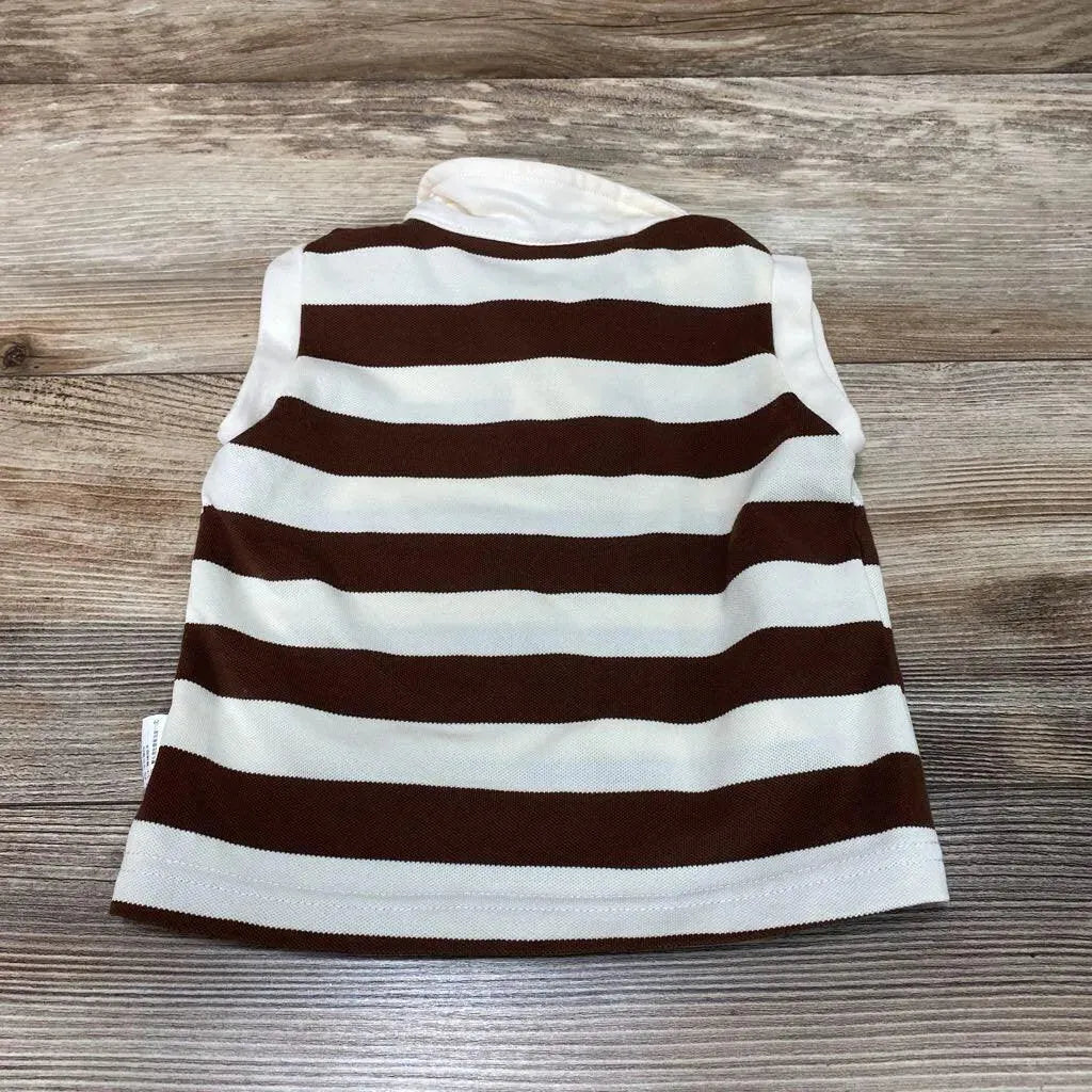 Striped Polo Shirt sz 9-12m - Me 'n Mommy To Be