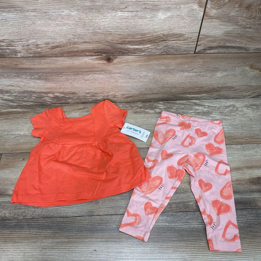 NEW Just One You 2pc Shirt & Leggings sz 12m - Me 'n Mommy To Be