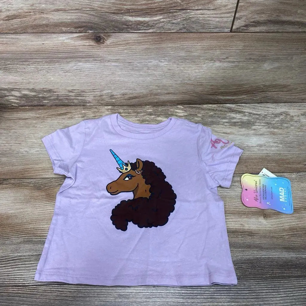 NEW Afro Unicorn Shirt sz 2T - Me 'n Mommy To Be