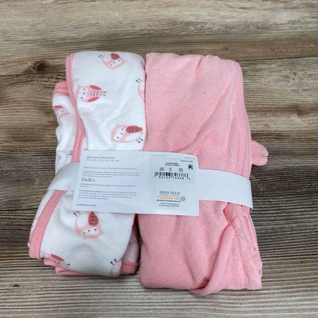 NEW Just One You Owl Hooded Towel Set - Me 'n Mommy To Be