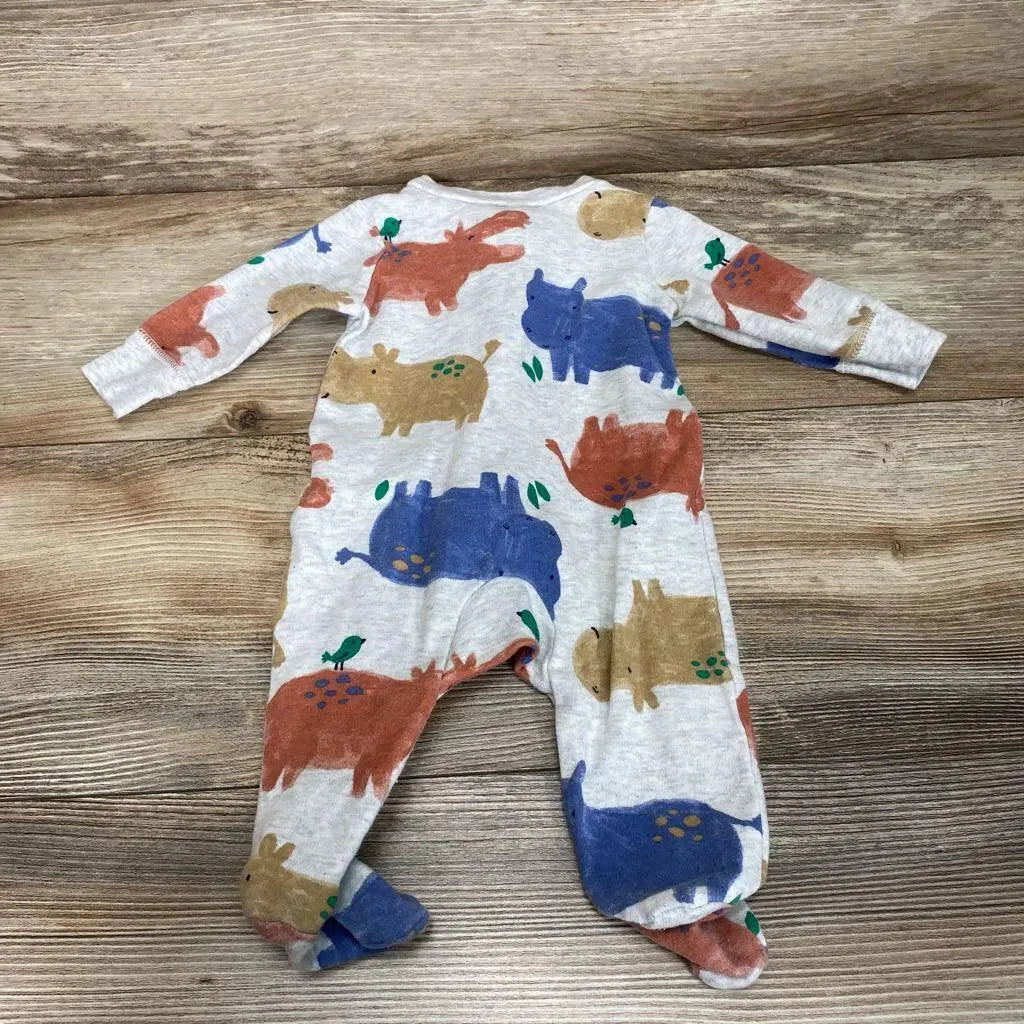 Carter's Animal Print Sleeper sz 3m - Me 'n Mommy To Be