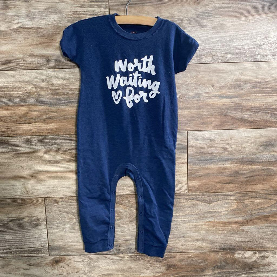 Cat & Jack Worth Waiting For Romper sz 18m - Me 'n Mommy To Be