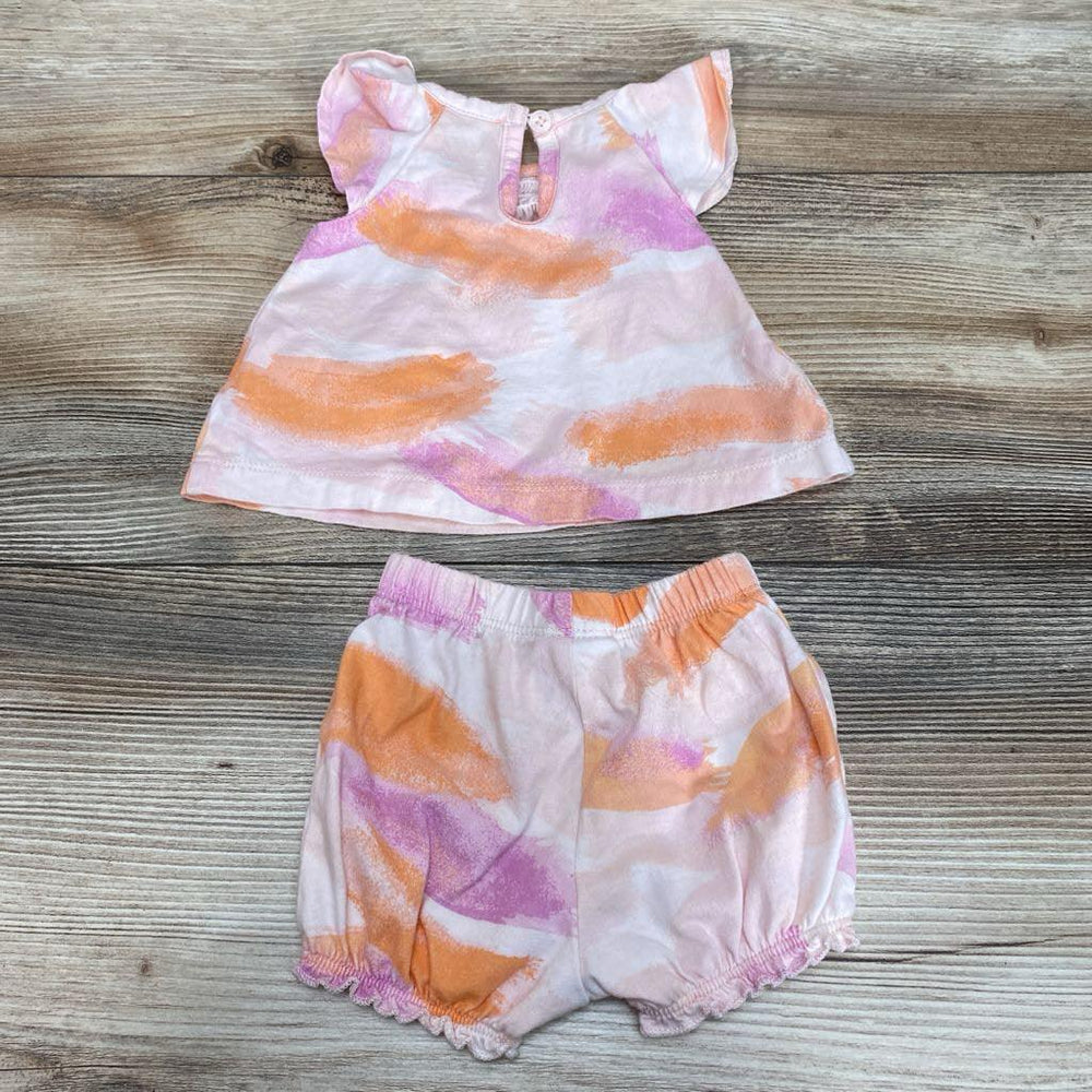 Carter's 2pc Tie-Dye Top & Shorts sz NB - Me 'n Mommy To Be