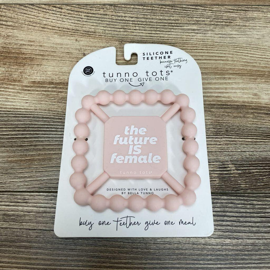 NEW Tunno Tots Silicone Teether - Me 'n Mommy To Be
