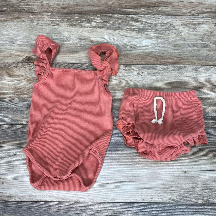 Little One Shop Ribbed Bodysuit + Bloomers sz 18-24m - Me 'n Mommy To Be