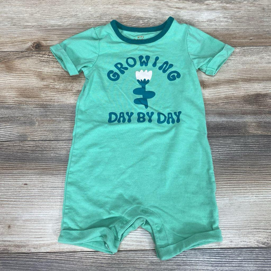 Cat & Jack Growing Day Shortie Romper sz 12m - Me 'n Mommy To Be