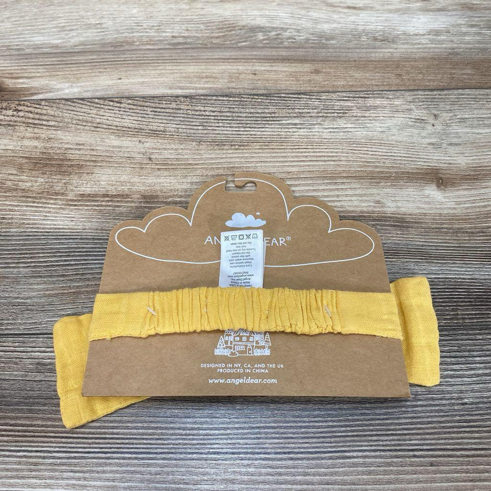 NEW Angel Dear Organic Solid Headband Yellow - Me 'n Mommy To Be