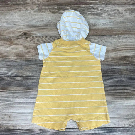 Carter's Hooded Striped Shortie Romper sz 3m - Me 'n Mommy To Be