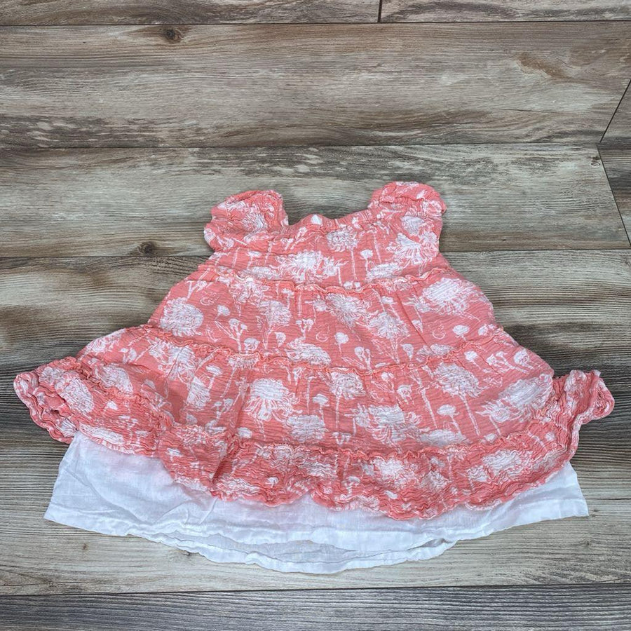 Poppet & Fox Floral Tiered Top sz 5T - Me 'n Mommy To Be