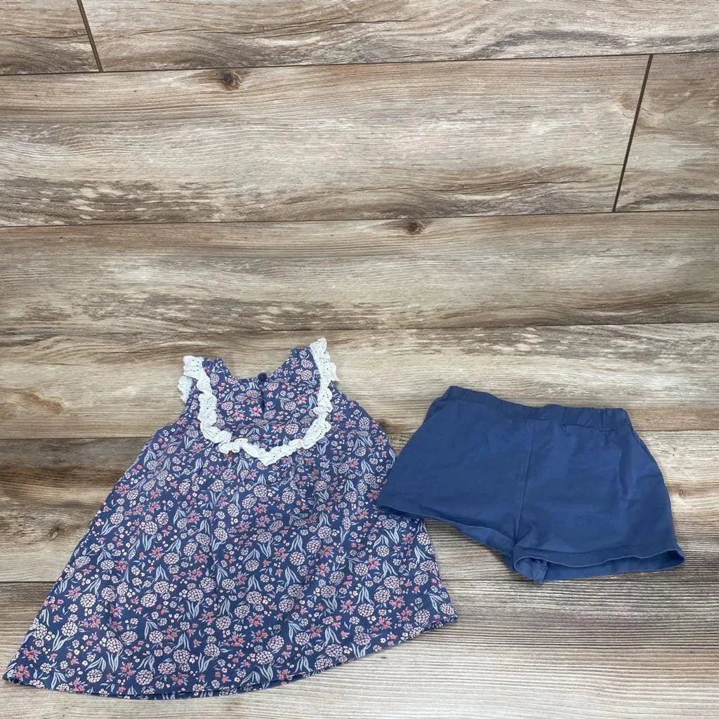 Cynthia Rowley 2pc Floral Top & Shorts sz 3T - Me 'n Mommy To Be